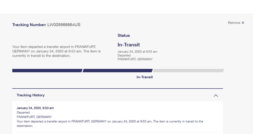 USPS Tracking Not Updating